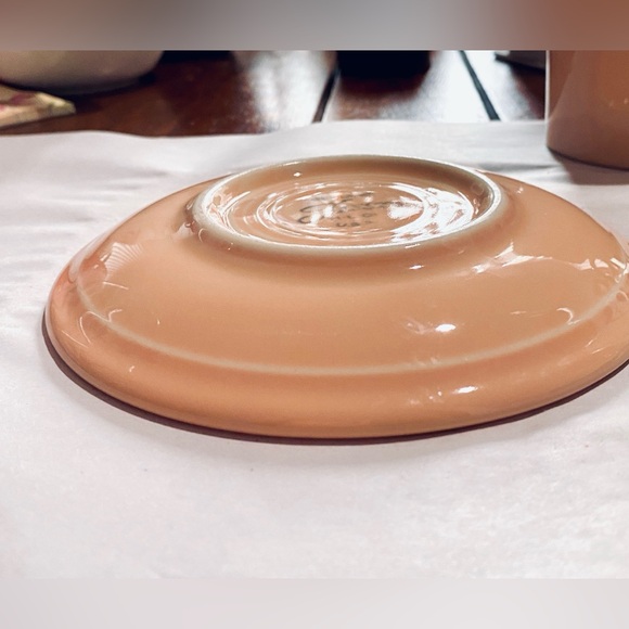 Fiesta Ware Mug & Saucer in Retired “Apricot” Color. Made between 1986-98. EUC - Picture 9 of 15